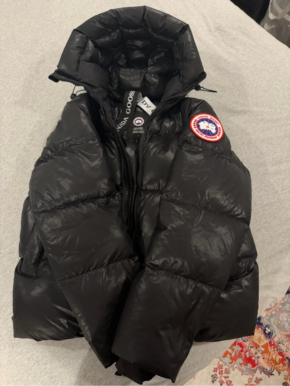 Canada Goose Black Crofton Puffer